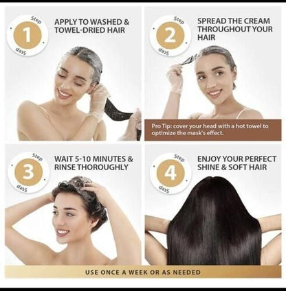 Hviqan Maca Power Collagen Hair Mask