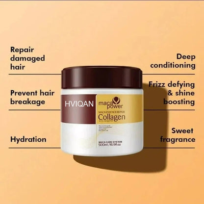 Hviqan Maca Power Collagen Hair Mask