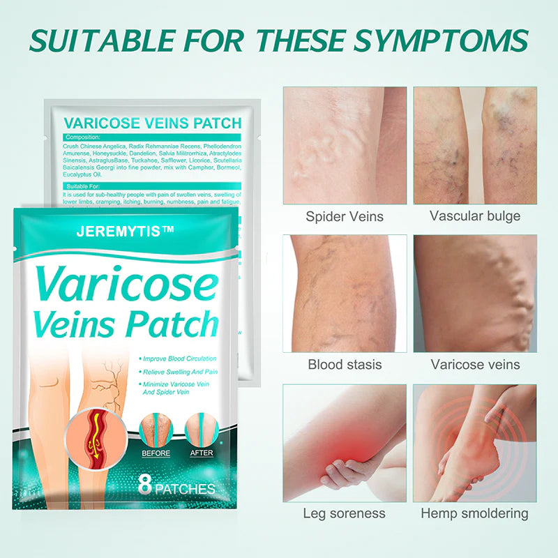 ✨ Last Day Discount: 80% OFF 🌸 JEREMYTIS™ Leech Varicose Veins Patch