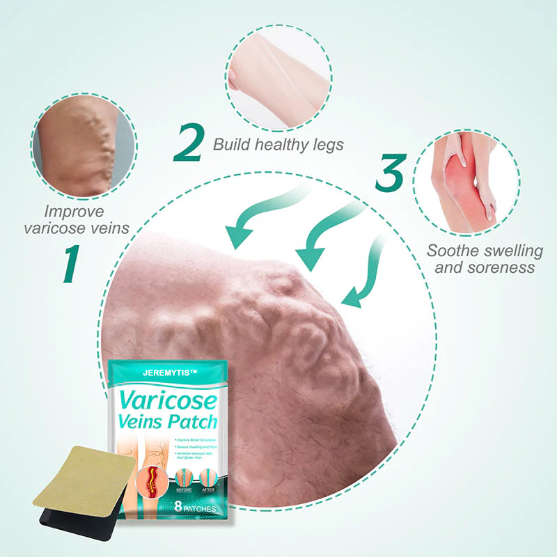 ✨ Last Day Discount: 80% OFF 🌸 JEREMYTIS™ Leech Varicose Veins Patch