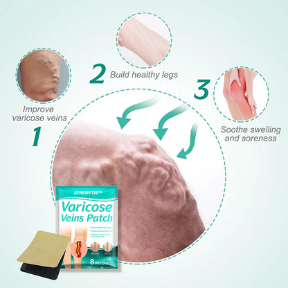 ✨ Last Day Discount: 80% OFF 🌸 JEREMYTIS™ Leech Varicose Veins Patch