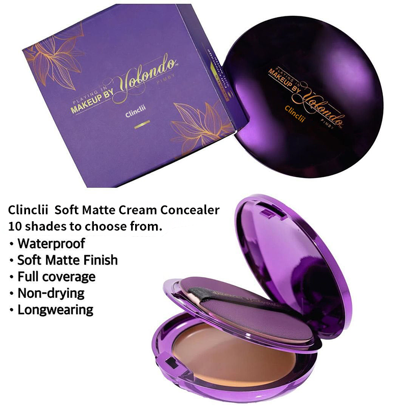 Final 3 Hours: 60%OFF- Soft Matte Cream Concealer with Brush FREE !🎁