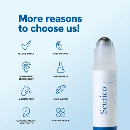 Hair Growth Roll-On Serum – See hair growth in 4 weeks