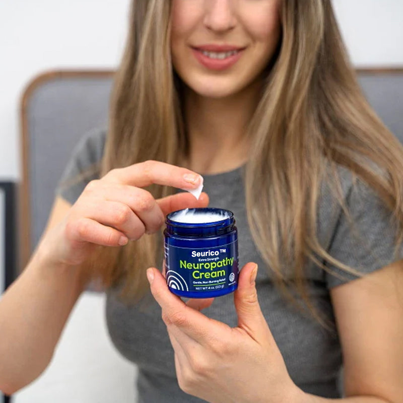Seurico™ Neuropathy Relief Cream, Pain Relief for Feet, Toes, Legs, Hands & Arms