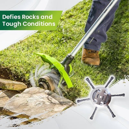 🔥Last Day 49% OFF-Universal Steel Wire Trimmer Head Replacement – Heavy-Duty Weed Brush Cutter Attachment for Electric & Cordless String Trimmers, Fits 5mm Shaft, Ideal for Grass, Moss & Rust Removal